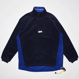 Nautica Marine Denim Co. Pullover Fleece Jacket
